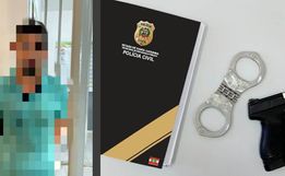Suspeito de estuprar a filha adolescente é preso 