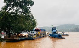 Nível do Rio Uruguai começa a estabilizar em Itapiranga