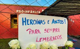 Nervosismo e emoção em 1º dia de audiência sobre chacina na creche de Saudades