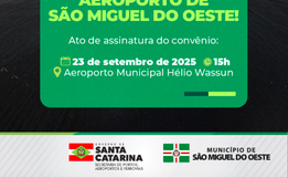 Aeroporto de SMO vai receber novos investimentos; convênio será assinado na terça