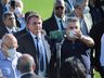 FOTOS: Veja como foi o primeiro dia da visita de Jair Bolsonaro em Chapecó