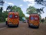 Bombeiros de Iporã do Oeste atendem dois acidentes em intervalo de meia hora