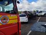 Acidente entre três carros deixa nove feridos na SC-492, em Tigrinhos
