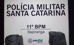 PM apreende maconha e veículo em Itapiranga