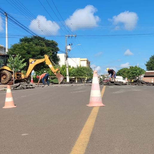 Prefeitura trabalha na construção de novas faixas elevadas