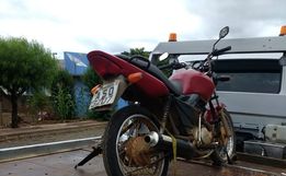 Motocicleta furtada em SMOeste é recuperada 10 dias após em Barra Bonita 