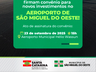 Aeroporto de SMO vai receber novos investimentos; convênio será assinado na terça