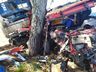 Grave acidente entre caminhões deixa um ferido na BR-282