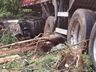 PRF confirma que carreta acidentada na BR-163 deve ser removida assim que o tempo melhorar  