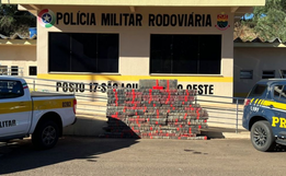Uma tonelada de maconha é apreendida em Campo Erê