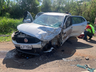 Colisão frontal causa morte na BR-282 entre SMO e Paraíso 
