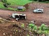 Saída de pista seguida de queda em ribanceira deixa condutor ferido SC-492