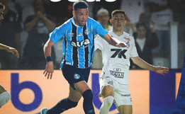Grêmio sai na frente, mas cede empate ao Santos na Vila Belmiro