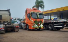 Tradicional carreata marca a 30° Festa do Colono e Motorista em Campo Erê