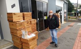 Epagri entrega kits para apicultores de SJCedro