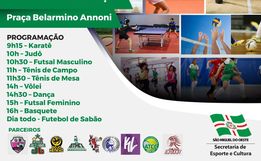 OUÇA: Secretaria de Esporte e Cultura de SMOeste promove domingo esportivo