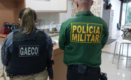 GAECO de SC auxilia em operação que prendeu PMs em Barracão