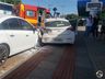 Colisão traseira é registrada na Avenida Gustavo Fetter, em Iporã do Oeste