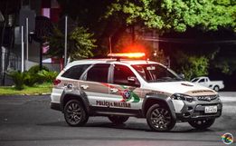 Homem com mandado de prisão em aberto é detido durante abordagem em Campo Erê