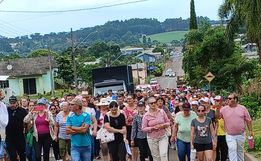53ª Romaria de Nossa Senhora Imaculada Conceição reúne fieis em Campo Erê