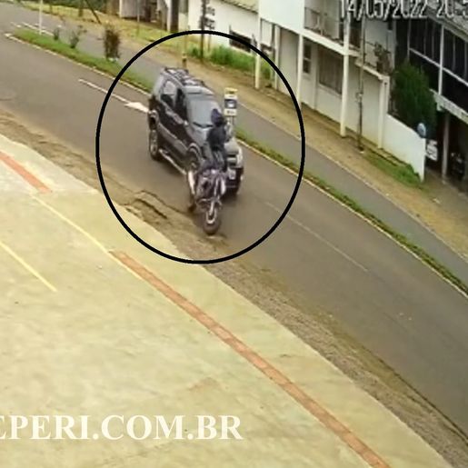 Câmera registra acidente na Willy Barth; assista ao vídeo