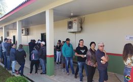 Descanso inicia votação de forma tranquila na manhã deste domingo