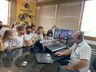 Alunos da Escola de Santo Antônio visitam Rádio Itapiranga