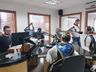 Soberanas da 43ª Oktoberfest divulgam evento em visita na Rádio Oeste