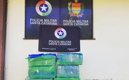 Operação de trânsito resulta em 75 quilos de maconha apreendidos em Novo Horizonte