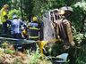 Mulher morre em acidente na BR 282, em Maravilha 