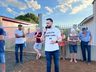 Moradores comemoram a inauguração de mais uma pavimentação em Campo Erê