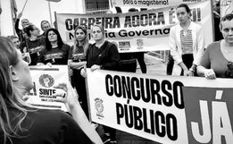 Sem acordo, professores da rede estadual mantêm greve em SC
