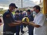 Empossado novo comandante dos bombeiros de São José do Cedro