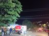 Motociclista fica ferido após queda em São José do Cedro