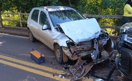 Colisão entre carros deixa dois feridos no interior de Itapiranga