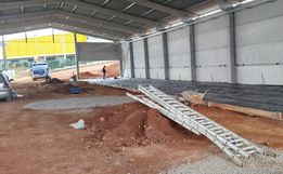 São José do Cedro acelera preparativos para a Expo Cedro com melhorias no parque de exposições