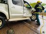 Colisão entre carros deixa feridos na SC 163, em Itapiranga