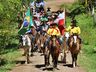 Cavalgada da Integração Sul-Brasileira passa por SMO e segue rumo à Fronteira 