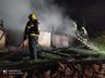 Casa é destruída por incêndio no interior de São João do Oeste