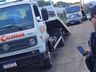 PRF Flagra comboio de veículos rebaixados na BR-282 