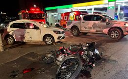 Acidente na Willy Barth, em São Miguel do Oeste, deixa três pessoas feridas 