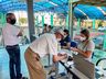 Idosos recebem vacina contra a COVID-19 em São Miguel do Oeste