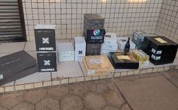 PM apreende 445 garrafas de vinho e 540 litros de agrotóxicos