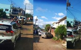 Homem é agredido com pauladas e atropelado em Chapecó