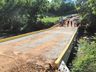 Ponte é reconstruída no interior de Itapiranga