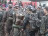 Exército entrega boinas pretas aos novos soldados em São Miguel do Oeste