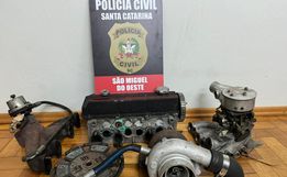 Polícia recupera peças de carro furtadas avaliadas em R$ 10 mil em Descanso 