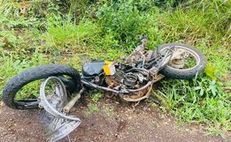 VÍDEO: Motociclista morre em acidente na SC 163, em Itapiranga