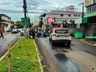 Capotamento deixa homem ferido na BR-282 em São Miguel do Oeste; vídeo