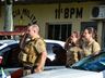 Militares do 11ºBPM/Fron prestam homenagem à PM morto após acidente em SC